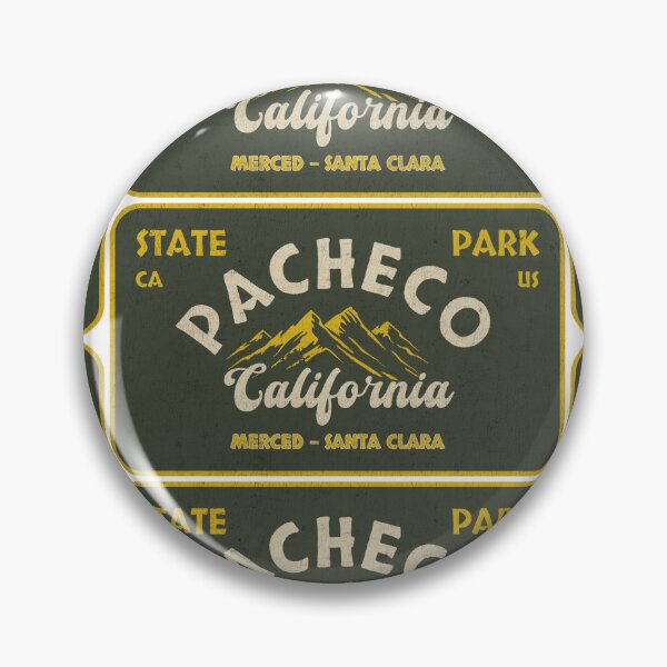 Item preview, Pacheco State Park, Merced - Santa Clara, California, badge design designed and sold by Wanderful-roads.