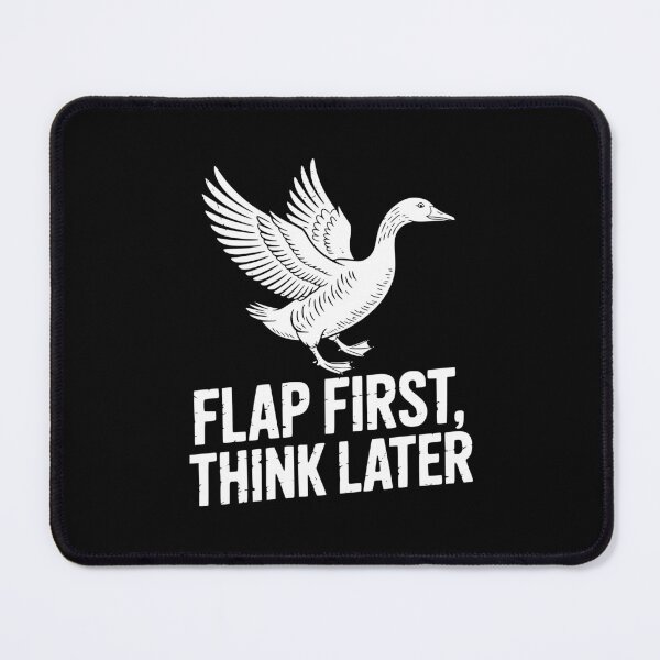 Item preview, Flap First Think Later designed and sold by theartfulaspie.
