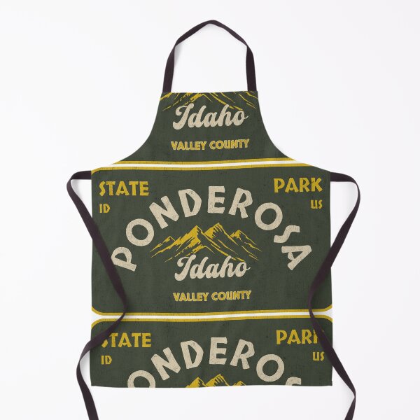 Item preview, Ponderosa State Park, Valley County, Idaho, badge design designed and sold by Wanderful-roads.