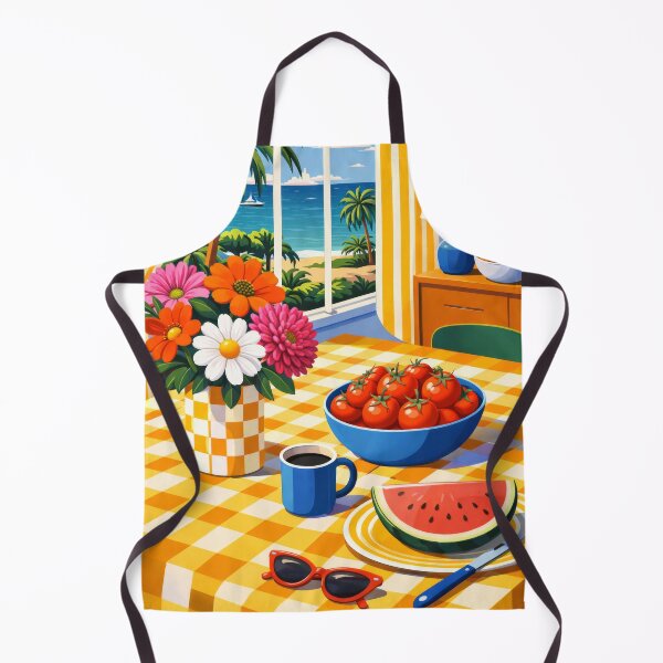 Item preview, Contemporary Yellow Checkers designed and sold by scicilysimonee.