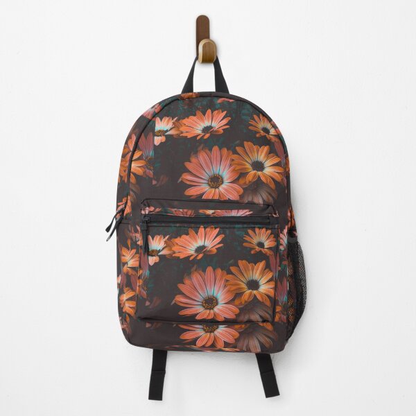 Item preview, Blooming Orange Daisies Vibrant Elegant Floral Artwork designed and sold by Rawafi Art Studio.