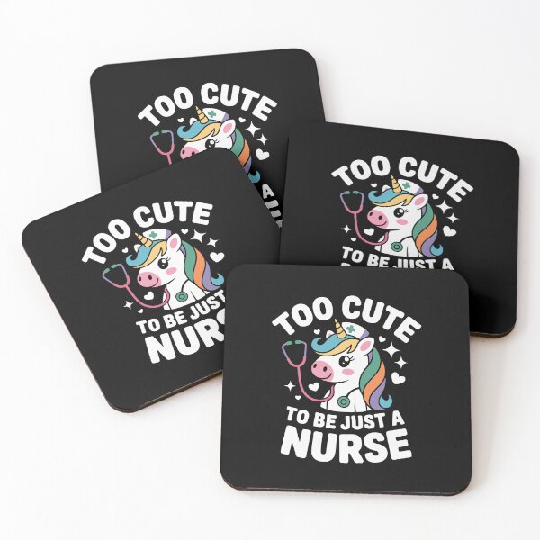 Item preview, Cute Unicorn Nurse designed and sold by jkrphoto.