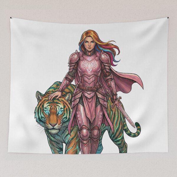 Item preview, Beautiful female warrior designed and sold by PP&RAINBOW SHOP.