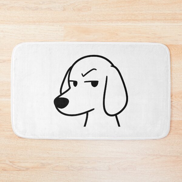 Item preview, suspicious dog designed and sold by Uglyandcute.