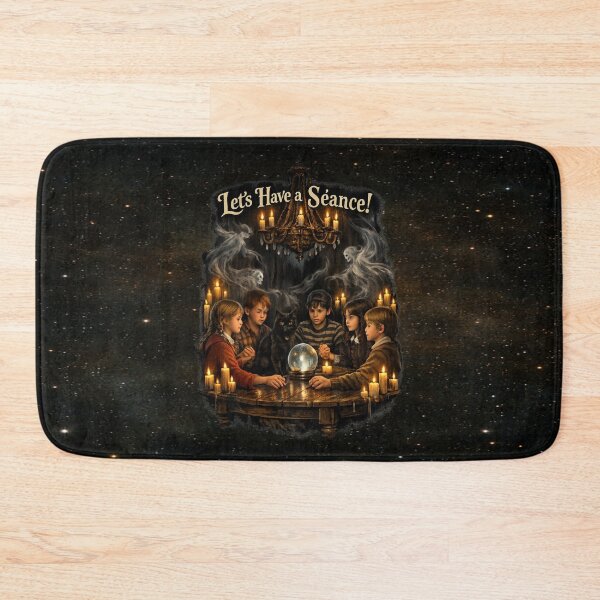 Item preview,  Let’s Have a Séance! – Vintage Occult Kids’ Illustration • Retro Séa designed and sold by MysticOzzy.