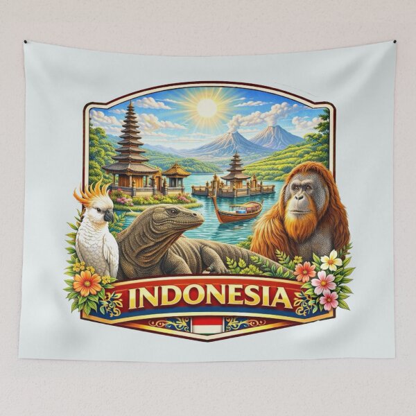 Item preview, Indonesia designed and sold by Myra365Art.