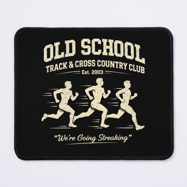 Item preview, Old School Track and Cross Country Club Shirt, We’re Going Streaking, Funny Retro Running Tee, Vintage Athletic Parody designed and sold by GhostDawgs.