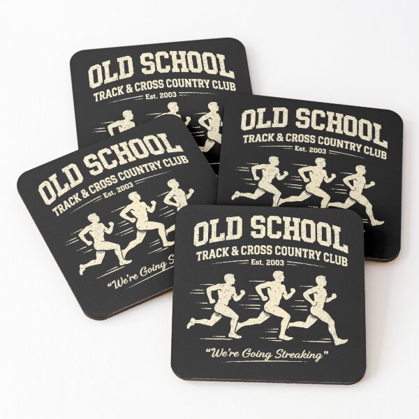 Item preview, Old School Track and Cross Country Club Shirt, We’re Going Streaking, Funny Retro Running Tee, Vintage Athletic Parody designed and sold by GhostDawgs.