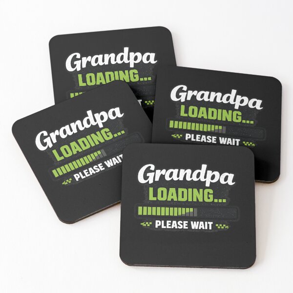 Item preview, Grandpa Loading Shirt – Funny Future Grandpa Tee, New Grandpa Announcement, Tech Humor Grandpa Gift designed and sold by TKOprintdesigns.