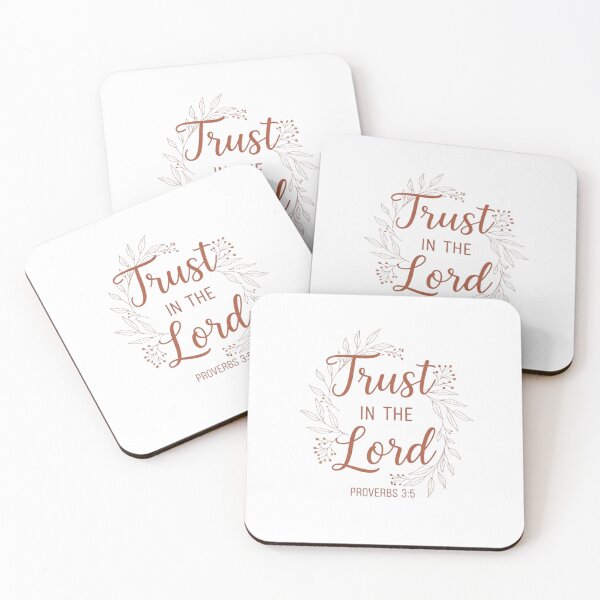 Item preview, Trust in the Lord Sticker – Proverbs 3:5 Bible Verse – Boho Christian Neutral Decal designed and sold by Illustrated Faith.