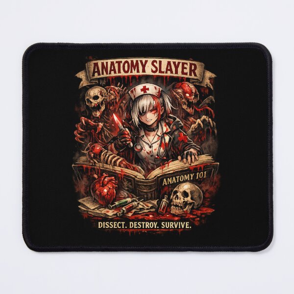 Item preview, Anatomy Slayer – Dark Nurse Horror Art designed and sold by CosmicSplendor.
