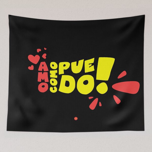 Item preview, Amo como puedo! designed and sold by XUSRedbubble.