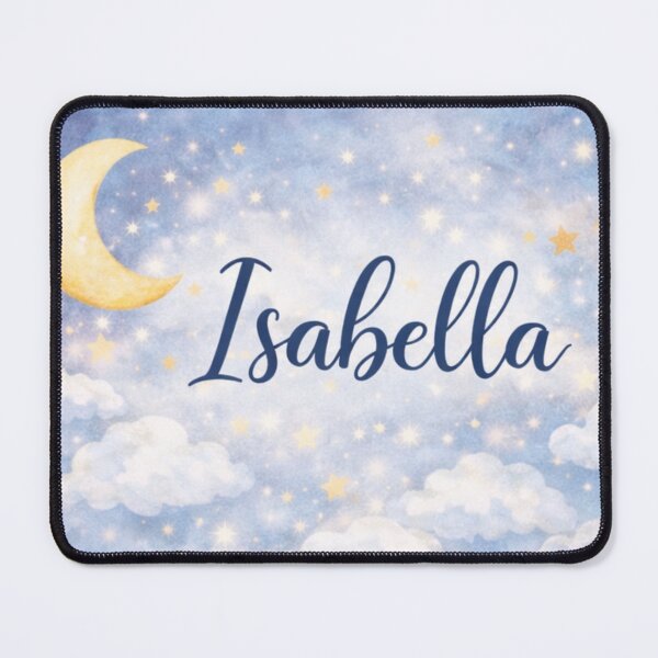 Item preview, Personalized Baby Name Nursery Print | Moon Stars Nursery Wall Art | Custom Baby Girl Name Poster | Celestial Nursery Decor | Dreamy Baby Room Art designed and sold by ArtByKapil.