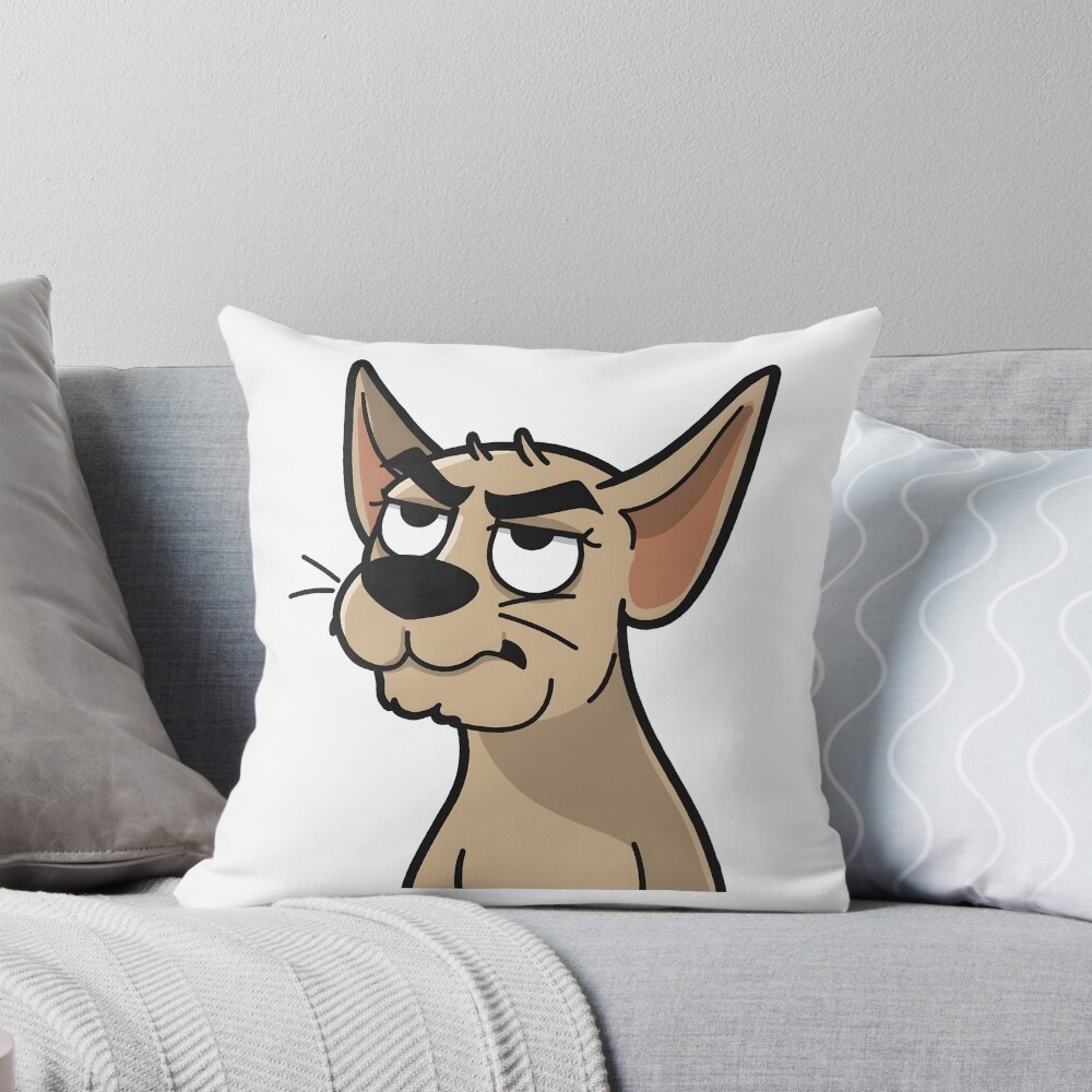 Item preview, Throw Pillow designed and sold by Uglyandcute.