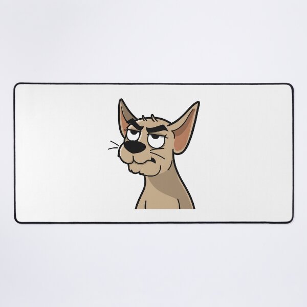 Item preview, suspicious dog designed and sold by Uglyandcute.