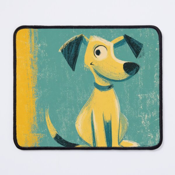 Item preview, Dog on colorful backdrop designed and sold by anytka.