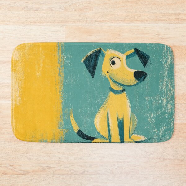 Item preview, Dog on colorful backdrop designed and sold by anytka.