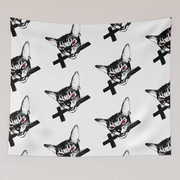 Item preview, Punk Cat Design  designed and sold by FarieArt.