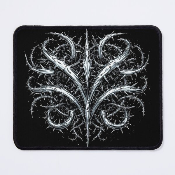 Item preview, Thorn Tribal Tattoo Design – Gothic Blackwork Symbol (BLACK) designed and sold by MorbidDreams.