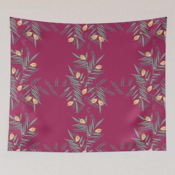 Item preview, Tropical flowers designed and sold by ArtKseniia.