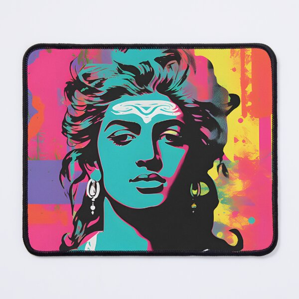Item preview, Shiva Pop Art Poster - Hindu God of TransformationMythology Wall Art - Spiritual Hindu Deity Wall Decor designed and sold by ArtFireGallery.