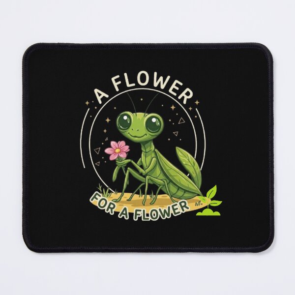 Item preview, Kawaii Praying Mantis Art Print | Nature & Bug Lover Gift designed and sold by UnoStop.