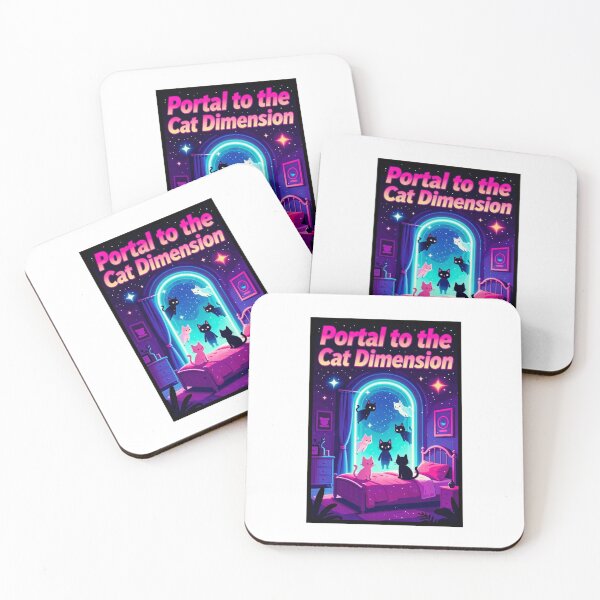 Item preview, Portal to the Cat Dimension Design designed and sold by VibeFactoryOfc.