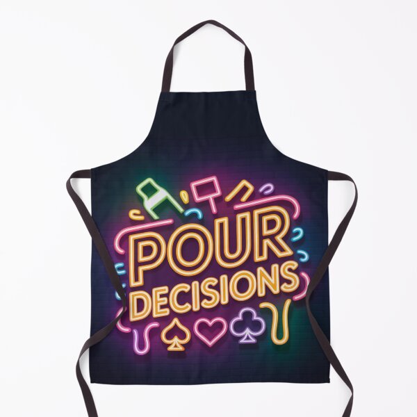 Item preview, Pour Decisions Neon Glow Logo — Official Art designed and sold by A Sinister Sly.