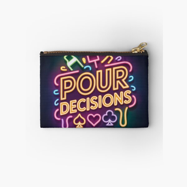 Item preview, Pour Decisions Neon Glow Logo — Official Art designed and sold by A Sinister Sly.
