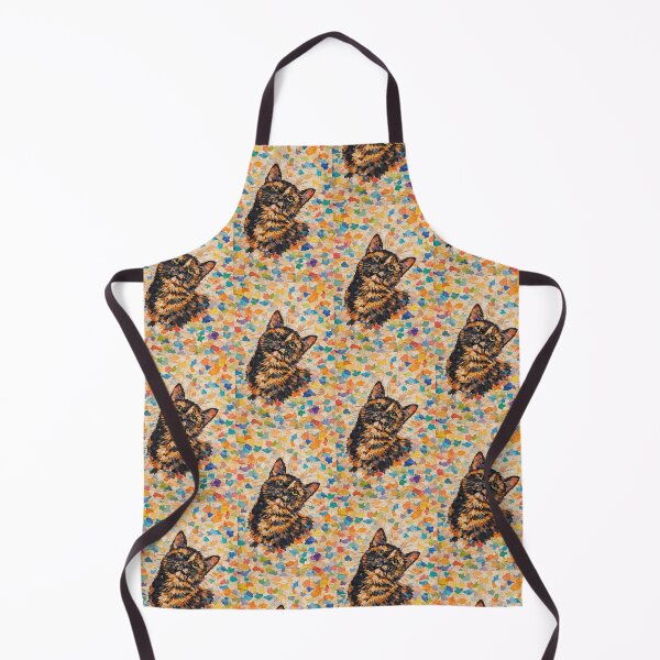 Item preview, Tortoiseshell cat in vibrant paper designed and sold by MAURICIO SANTAMARIA.