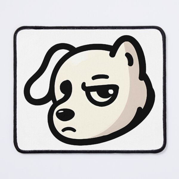 Item preview, suspicious dog designed and sold by Uglyandcute.