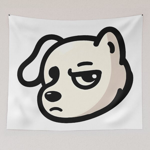 Item preview, suspicious dog designed and sold by Uglyandcute.