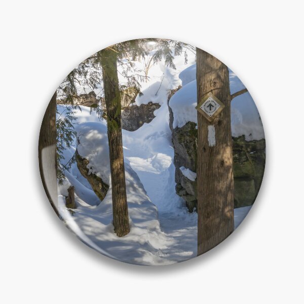 Item preview, Snowy Trail through Silver Creek Conservation in Ontario designed and sold by jrtwynam.