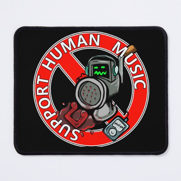 Item preview, Support Human Music designed and sold by Bunkyard.