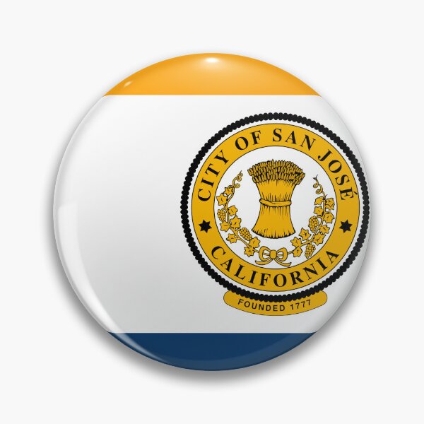 Item preview, San Jose Flag - California Silicon Valley Capital Pride designed and sold by NTGUILTY.