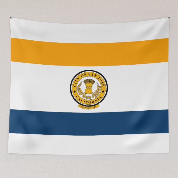Item preview, San Jose Flag - California Silicon Valley Capital Pride designed and sold by NTGUILTY.