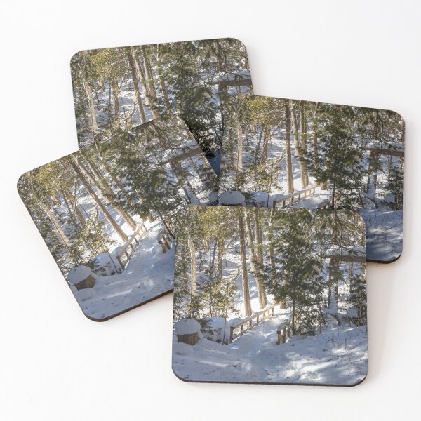 Item preview, Snowy Trail through Silver Creek Conservation in Ontario 2 designed and sold by jrtwynam.