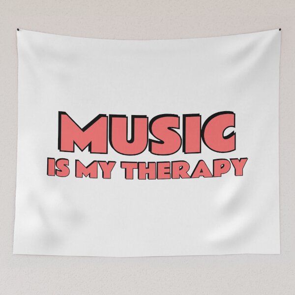 Item preview, Music Is My Therapy designed and sold by Inspirationmotivation.