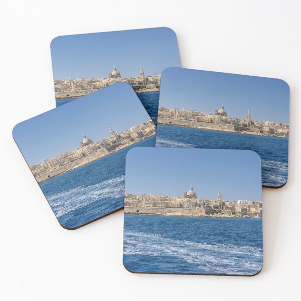 Item preview, Malta: Looking back to Valletta from Sliema Ferry designed and sold by Kasia Design.
