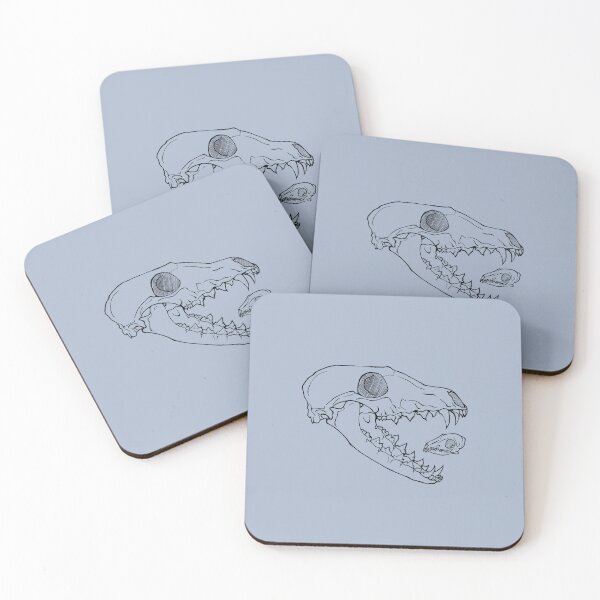 Item preview, Fox & Shrew Skulls designed and sold by Renai Petty.
