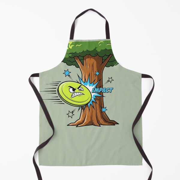 Item preview, Disc Golf Tree Impact Cartoon Funny Frolf designed and sold by SholoStudio.