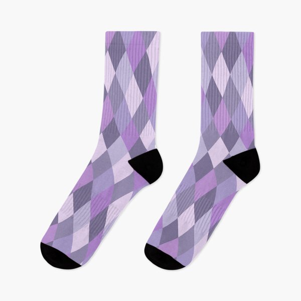 Item preview, Purple harlequin diamond geometric seamless repeating pattern designed and sold by SeamlessDsign.
