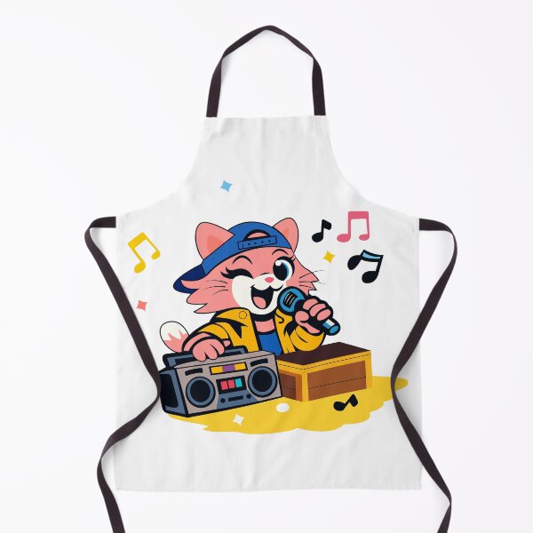 Artikelvorschau, Singing Cool Cat with Boombox entworfen und verkauft von DesignbyAnnaM.