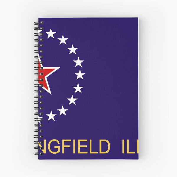 Item preview, Springfield Flag - Illinois State Capital & Land of Lincoln Pride designed and sold by NTGUILTY.