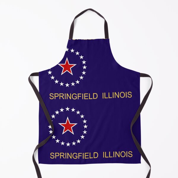 Item preview, Springfield Flag - Illinois State Capital & Land of Lincoln Pride designed and sold by NTGUILTY.