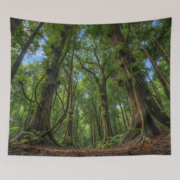 Item preview, Towering Trees in a Central American Tropical Rainforest designed and sold by YuckyCat.