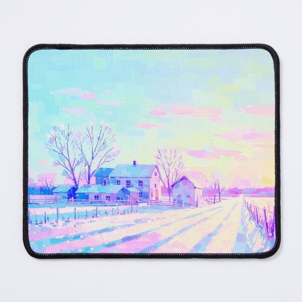 Item preview, Pastel Winter Countryside Dream designed and sold by Dusk Atelier.