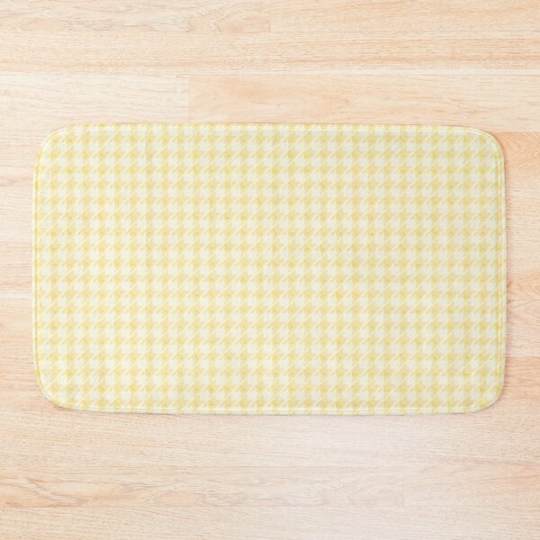 Item preview, Light Honey Yellow and Ivory Gingham Pattern designed and sold by burbankdesigns.