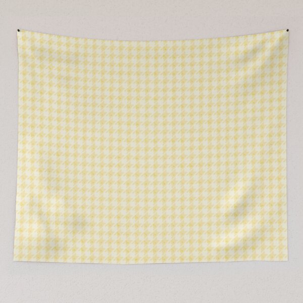 Item preview, Light Honey Yellow and Ivory Gingham Pattern designed and sold by burbankdesigns.