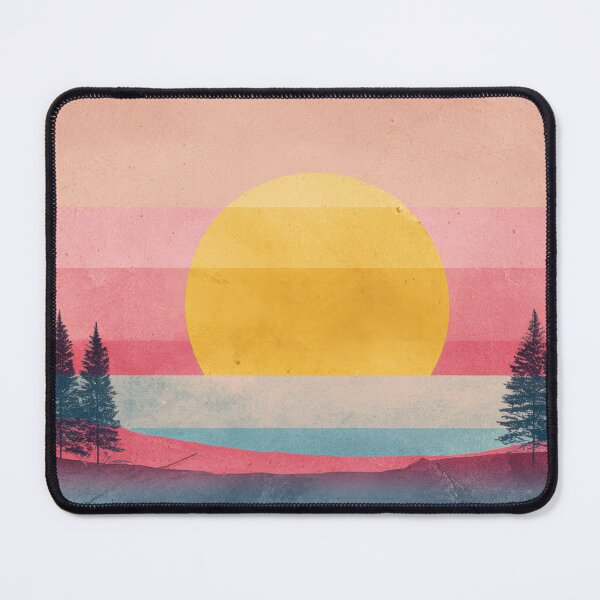 Item preview, Sunset over hills and trees designed and sold by anytka.